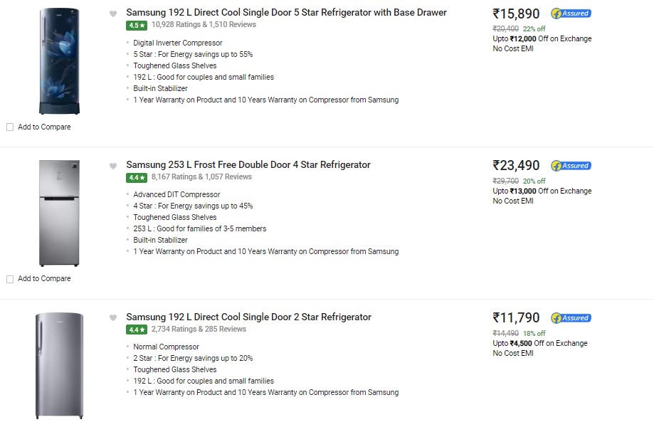 fridge new year offer
